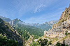 Die Schlucht gewährt herrliche Aussichten